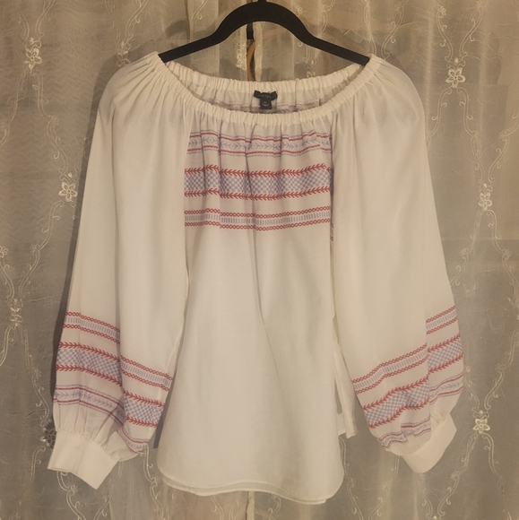 Ann Taylor Tops - Ann Taylor- Peasant Style Blouse